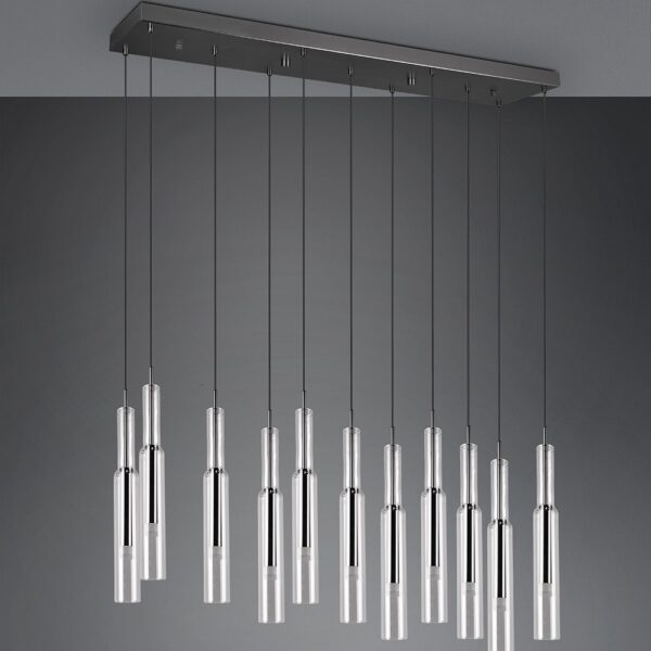Trio SELECT 344511120  LED závěsné stropní svítidlo LUCENT  | 11x3W integrovaný LED zdroj | 11x280lm | 2300+3000+4000K