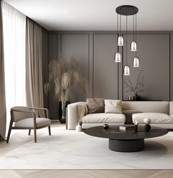 Trio SELECT 317530554  závěsné stropní svítidlo BARRET  E14