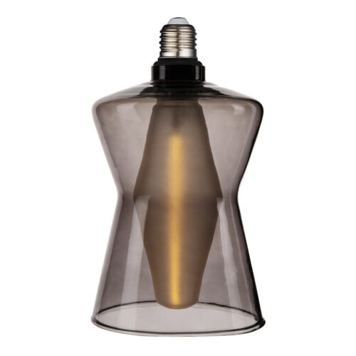 Nordlux LED žárovka Cone 4W E27 2700K (kouřová) Dekorativní žárovky sklo, hliník IP20 2480022747