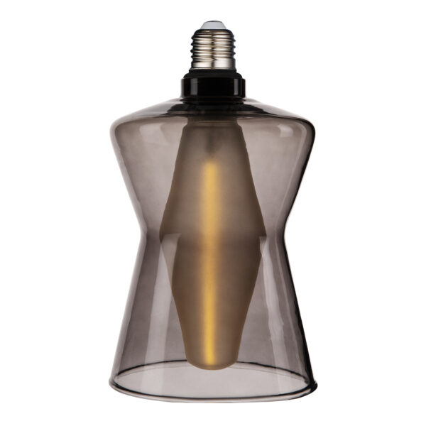 Nordlux LED žárovka Cone 4W E27 2700K (kouřová) Dekorativní žárovky sklo, hliník IP20 2480022747