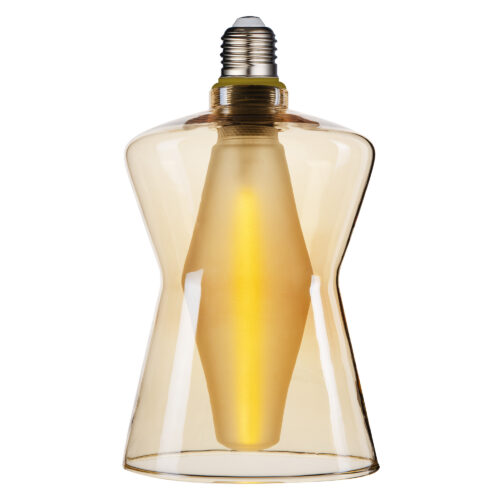 Nordlux LED žárovka Cone 4W E27 2700K (jantarová) Dekorativní žárovky sklo, hliník IP20 2480042700