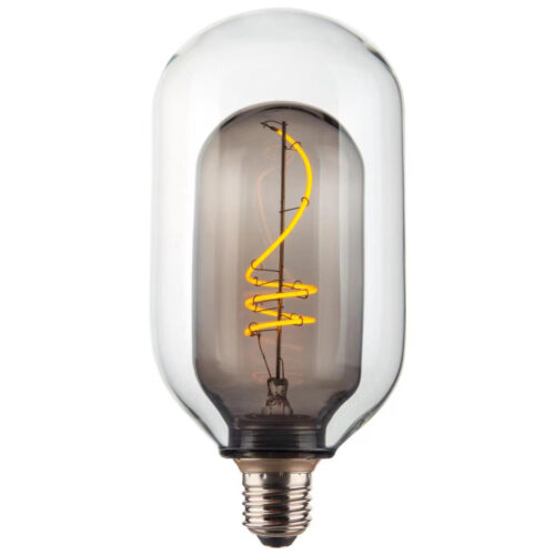 Nordlux LED žárovka T95 4,1W E27 1800K (kouřová) Dekorativní žárovky sklo, hliník IP20 2480052747