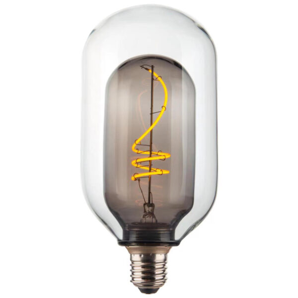 Nordlux LED žárovka T95 4,1W E27 1800K (kouřová) Dekorativní žárovky sklo, hliník IP20 2480052747