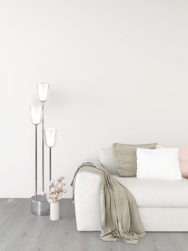 Trio SELECT 417500306  stojací lampa BARRET  E14