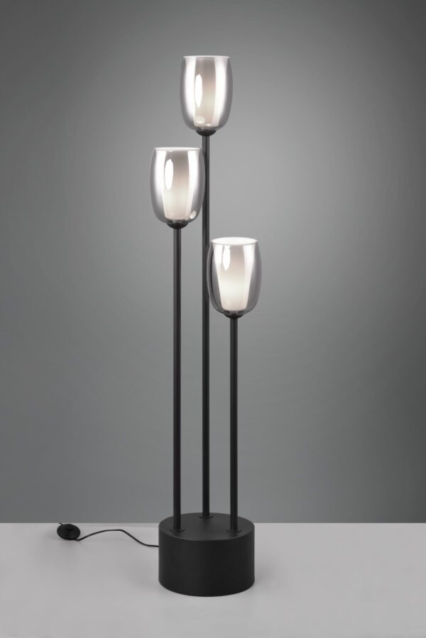 Trio SELECT 417500354  stojací lampa BARRET  E14