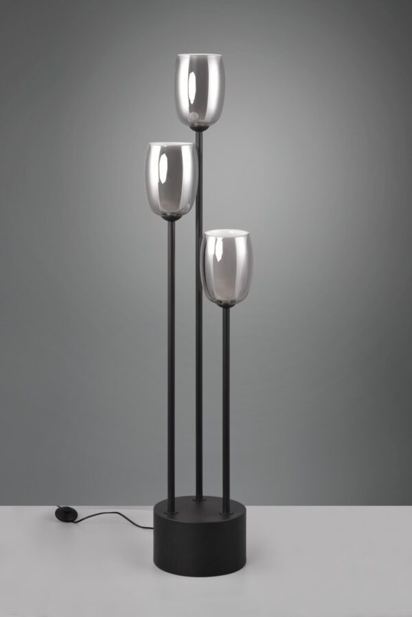 Trio SELECT 417500354  stojací lampa BARRET  E14