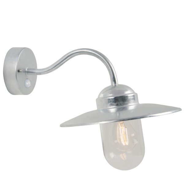 Nordlux Luxembourg Sensor (galvanizovaná ocel) Venkovní nástěnná světla s čidlem kov, sklo IP54 22661031