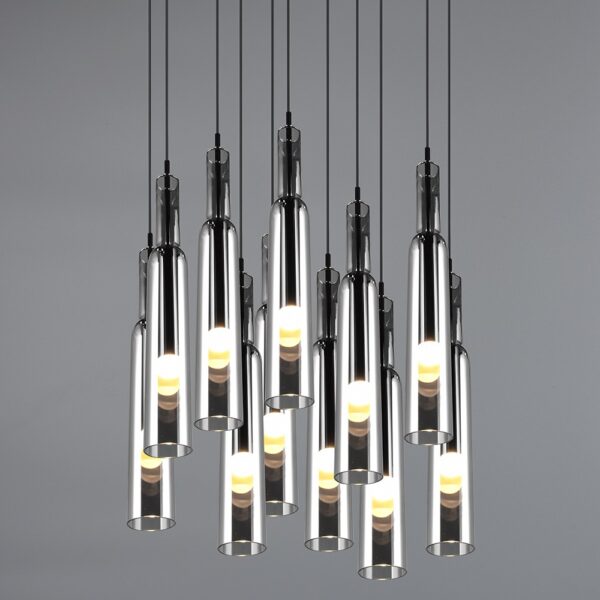 Trio SELECT 344531106  LED závěsné stropní svítidlo LUCENT  | 11x3W integrovaný LED zdroj | 11x280lm | 2300+3000+4000K