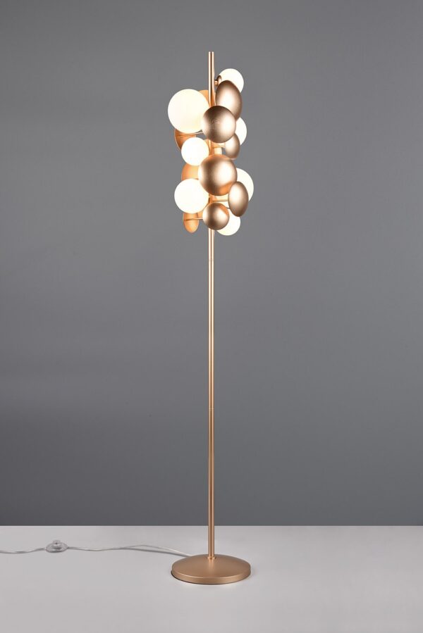 Trio SELECT 417400779  stojací lampa BUBBLE  G9