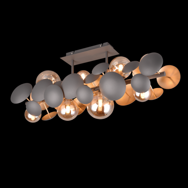 Trio SELECT 617400842  přisazené stropní svítidlo BUBBLE  G9