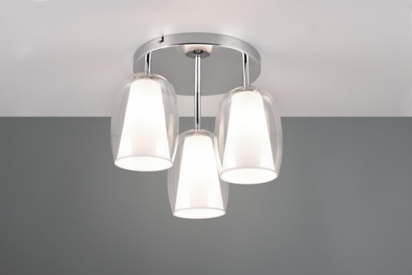 Trio SELECT 617500306  přisazené stropní svítidlo BARRET  E14
