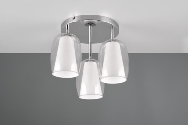 Trio SELECT 617500306  přisazené stropní svítidlo BARRET  E14