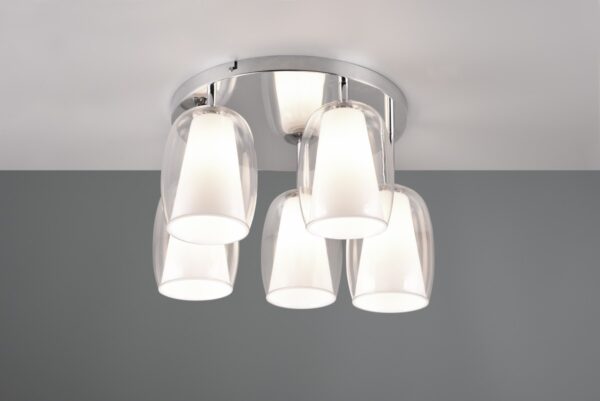 Trio SELECT 617500506  přisazené stropní svítidlo BARRET  E14