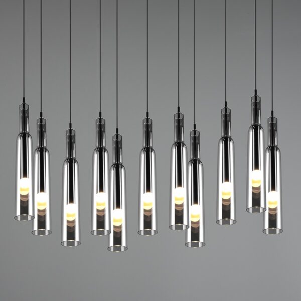 Trio SELECT 344511106  LED závěsné stropní svítidlo LUCENT  | 11x3W integrovaný LED zdroj | 11x280lm | 2300+3000+4000K