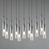 Trio SELECT 344511120  LED závěsné stropní svítidlo LUCENT  | 11x3W integrovaný LED zdroj | 11x280lm | 2300+3000+4000K