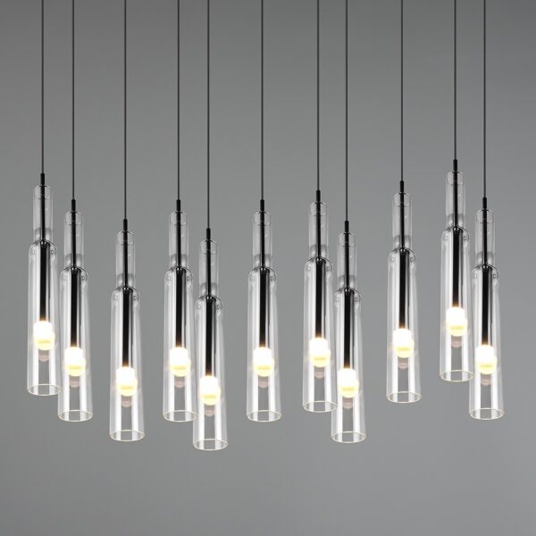 Trio SELECT 344511120  LED závěsné stropní svítidlo LUCENT  | 11x3W integrovaný LED zdroj | 11x280lm | 2300+3000+4000K
