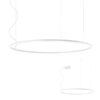 Redo 01-1716-TRIAC LED závěsné stropní svítidlo TRIAC ORBIT | 76W integrovaný LED zdroj | 6805lm | 3000K