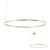 Redo 01-1717-TRIAC LED závěsné stropní svítidlo TRIAC ORBIT | 76W integrovaný LED zdroj | 6805lm | 3000K