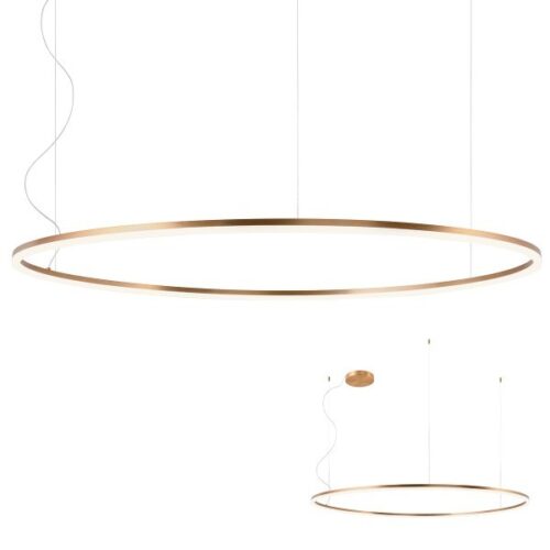 Redo 01-1719-TRIAC LED závěsné stropní svítidlo TRIAC ORBIT | 110W integrovaný LED zdroj | 8372lm | 3000K