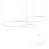Redo 01-1722-TRIAC LED závěsné stropní svítidlo TRIAC ORBIT | 41+55+68W integrovaný LED zdroj | 13967lm | 3000K