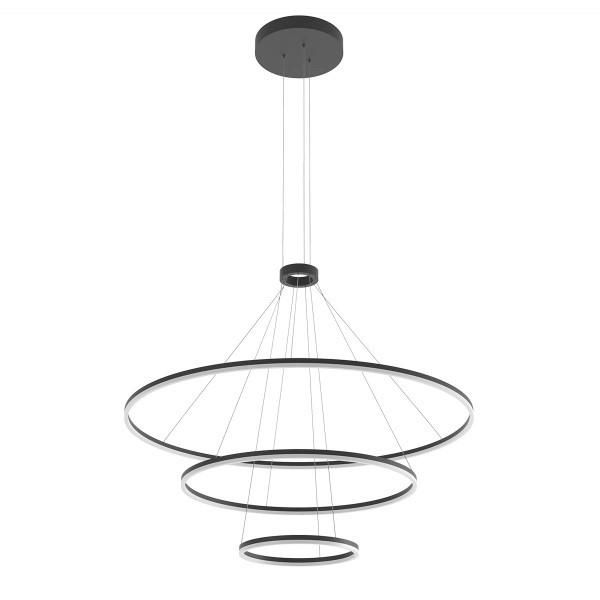 Redo 01-2247-TRIAC LED závěsné stropní svítidlo TRIAC ORBIT | 186W integrovaný LED zdroj | 13988lm | 3000K