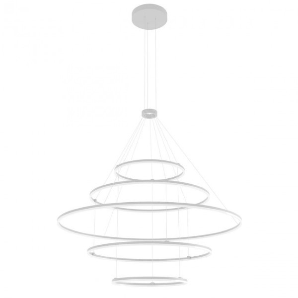 Redo 01-2487-TRIAC LED závěsné stropní svítidlo TRIAC ORBIT | 286W integrovaný LED zdroj | 22076lm | 4000K