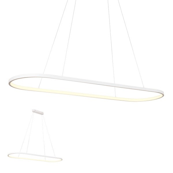 Redo 01-2526 LED závěsné stropní svítidlo LAP | 50W integrovaný LED zdroj | 3900lm | 3000K