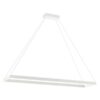 Redo 01-2924 LED závěsné stropní svítidlo FEBE  | 40W integrovaný LED zdroj | 3400lm | 4000K