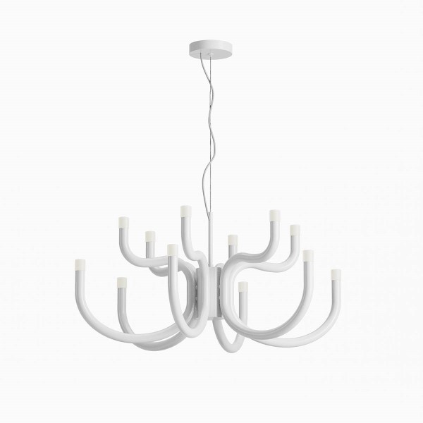 Redo 01-3227 LED závěsné stropní svítidlo LUXOR  | 54W integrovaný LED zdroj | 4605lm | 3000K