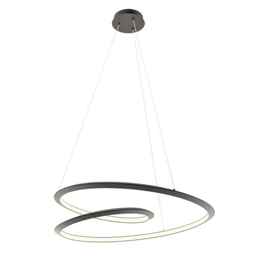 Redo 01-3381 LED závěsné stropní svítidlo STORM | 72W integrovaný LED zdroj | 5715lm | 3000+4000+6000K
