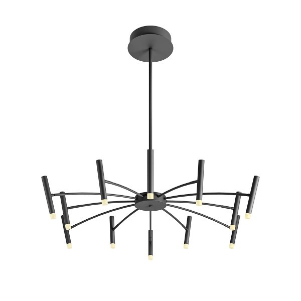 Redo 01-3449 LED závěsné stropní svítidlo RAYEN  | 60W integrovaný LED zdroj | 3330lm | 3000K