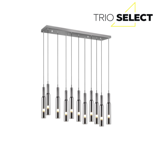 Trio SELECT 344511106  LED závěsné stropní svítidlo LUCENT  | 11x3W integrovaný LED zdroj | 11x280lm | 2300+3000+4000K