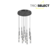 Trio SELECT 344531120 LED závěsné stropní svítidlo LUCENT  | 11x3W integrovaný LED zdroj | 11x280lm | 2300+3000+4000K