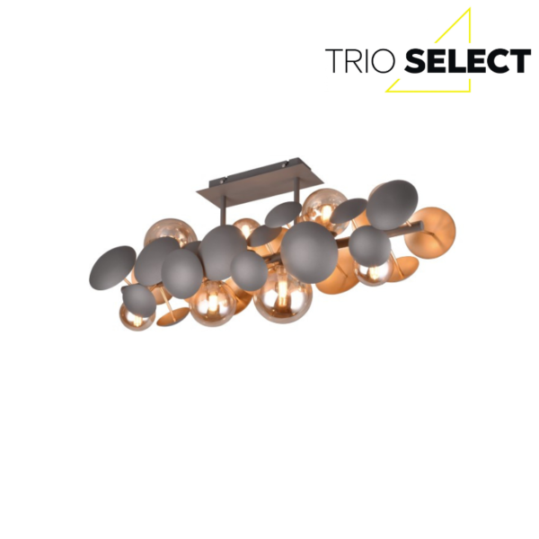 Trio SELECT 617400842  přisazené stropní svítidlo BUBBLE  G9