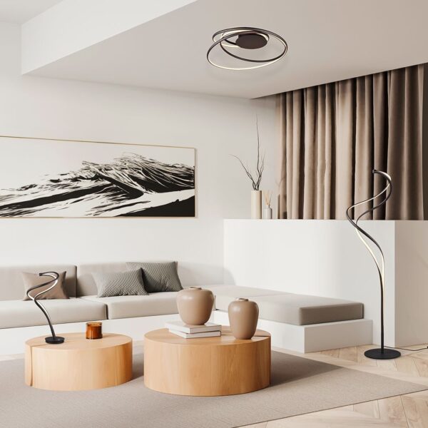 Trio SELECT 444310132  LED stojací lampa NALA  | 46W integrovaný LED zdroj | 5500lm | 2300+3000+4000K