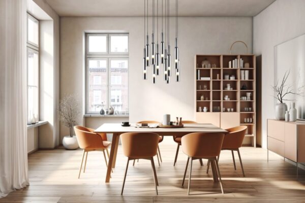 Trio SELECT 344531106  LED závěsné stropní svítidlo LUCENT  | 11x3W integrovaný LED zdroj | 11x280lm | 2300+3000+4000K