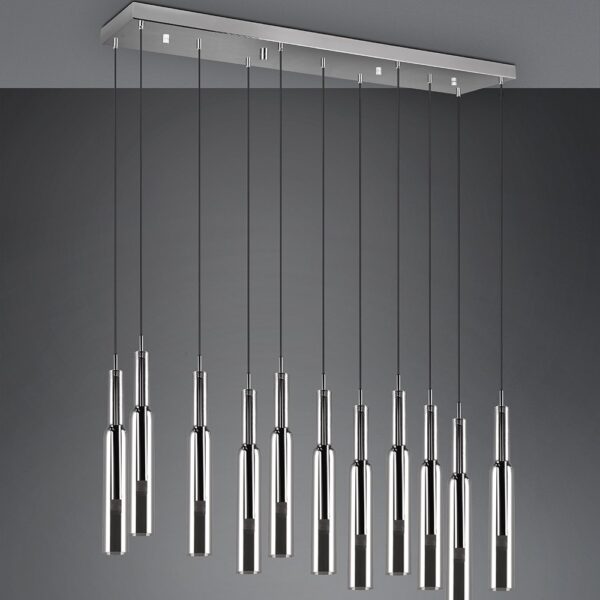Trio SELECT 344511106  LED závěsné stropní svítidlo LUCENT  | 11x3W integrovaný LED zdroj | 11x280lm | 2300+3000+4000K