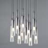 Trio SELECT 344531120 LED závěsné stropní svítidlo LUCENT  | 11x3W integrovaný LED zdroj | 11x280lm | 2300+3000+4000K