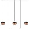 Trio SELECT 344410532  LED závěsné stropní svítidlo ORBIT  | 5x8W integrovaný LED zdroj | 5x960lm | 2300+3000+4000K
