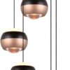Trio SELECT 344430532  LED závěsné stropní svítidlo ORBIT  | 5x8W integrovaný LED zdroj | 5x960lm | 2300+3000+4000K