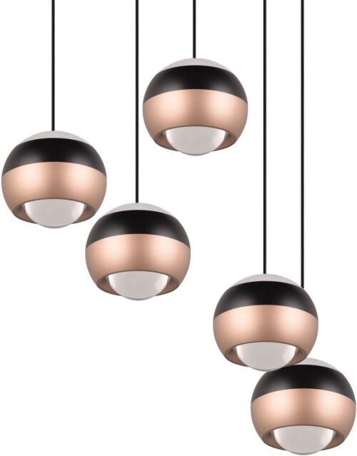 Trio SELECT 344430532  LED závěsné stropní svítidlo ORBIT  | 5x8W integrovaný LED zdroj | 5x960lm | 2300+3000+4000K