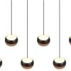 Trio SELECT 344410832  LED závěsné stropní svítidlo ORBIT  | 8x8W integrovaný LED zdroj | 8x960lm | 2300+3000+4000K