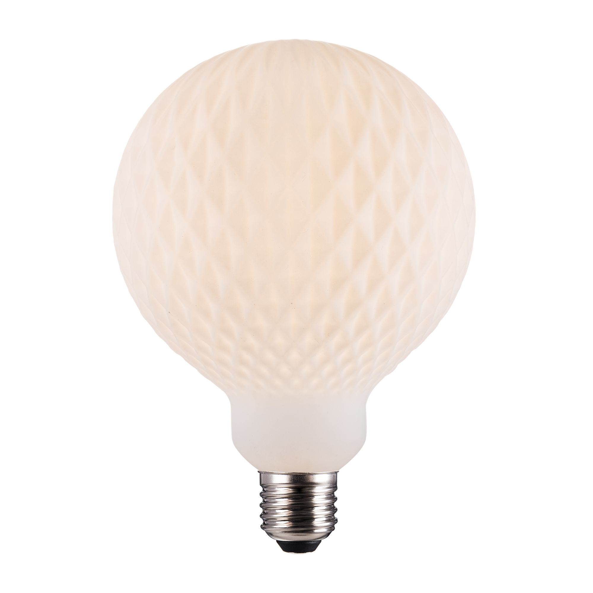 Nordlux Nodlux LED žárovka Harlekin 3,9W E27 3000K (opálové sklo) Dekorativní žárovky sklo, hliník IP20 2480102701