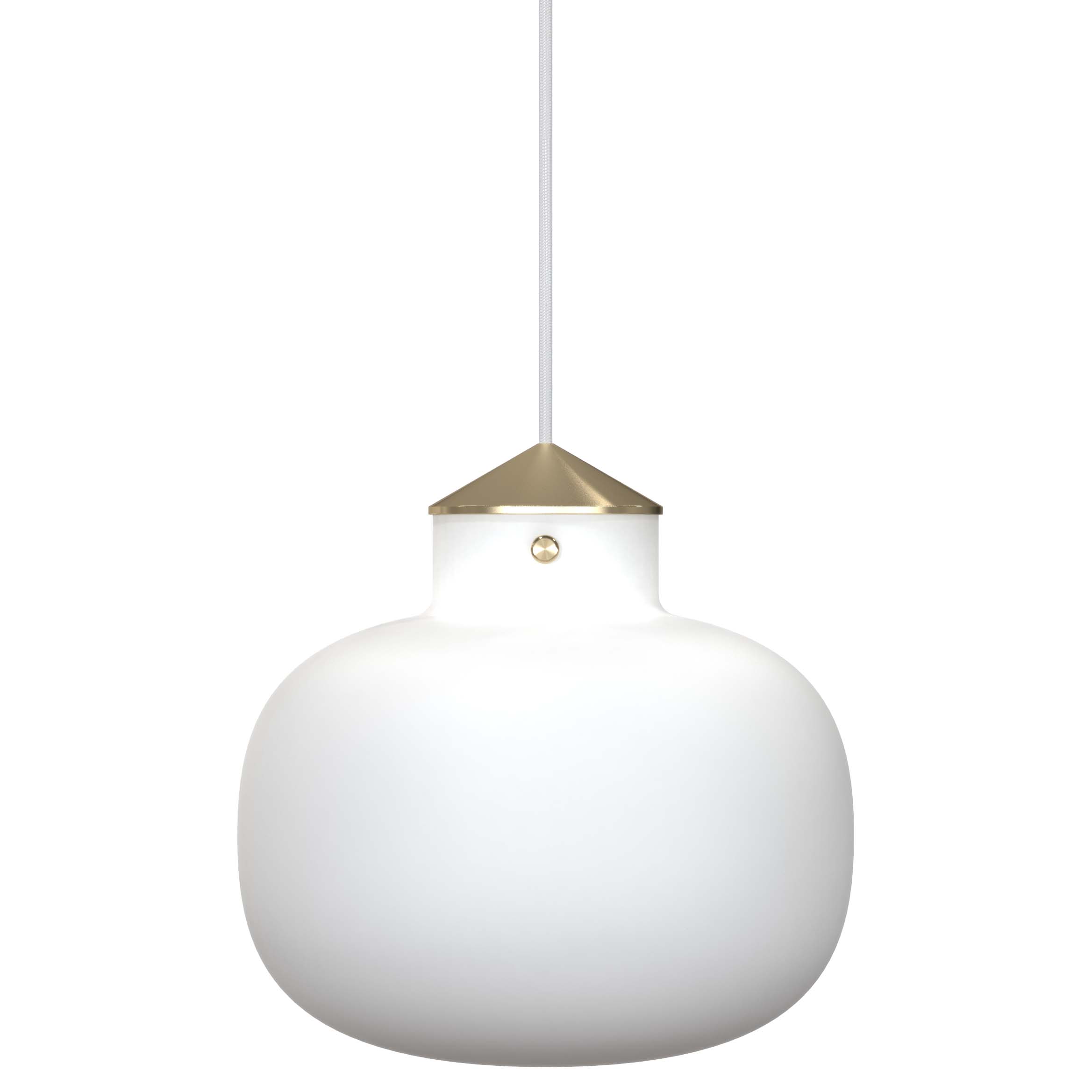 Nordlux Raito oval (Ø30cm) opálové sklo, mosaz sklo, kov IP20 48033001