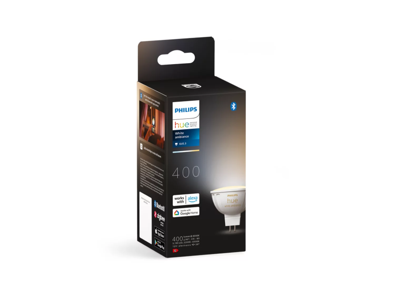 Philips Hue  8719514491342 LED inteligentní žárovka | 5,1W GU5.3 | 400lm | 2200-6500K