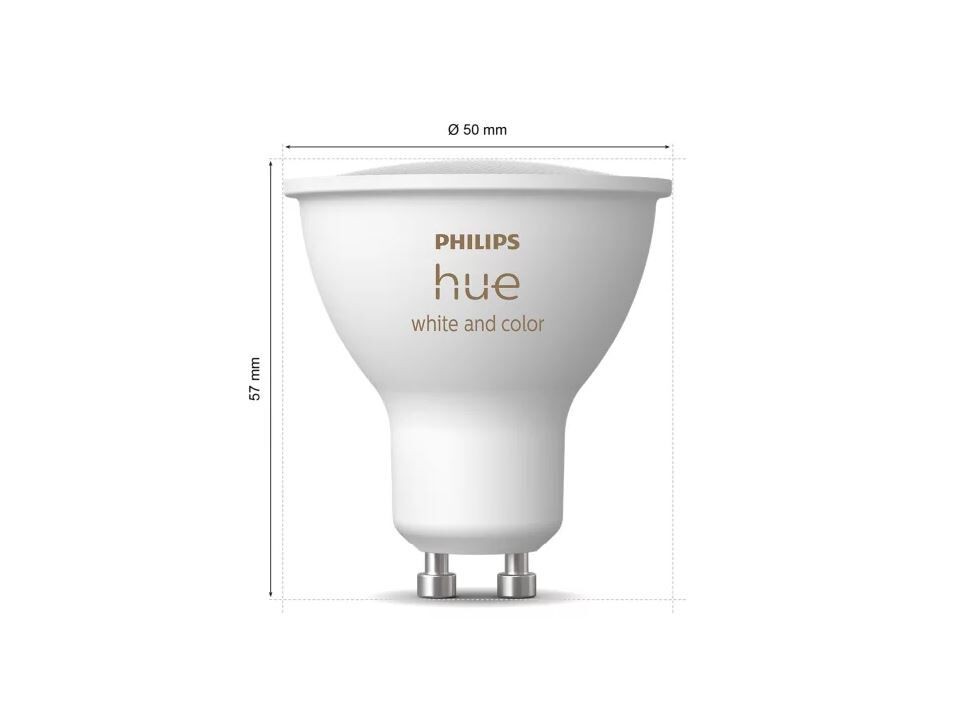 Philips Hue 8720169229877 LED sada žárovek | 4,2W GU10 LED | 400lm | 2000-6500+RGBK