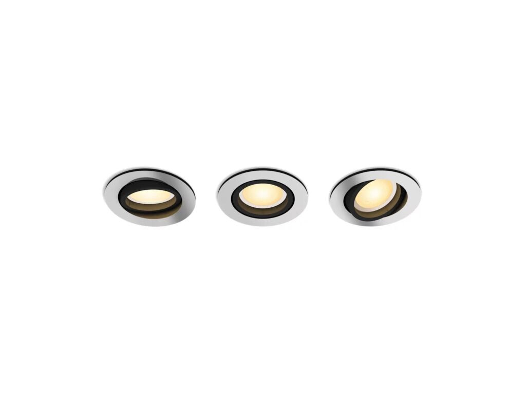 Philips Hue  8720169319813 LED zápustné svítidlo Milliskin  | 3x4,2W GU10 | 3x400
lm | 2200-6500K