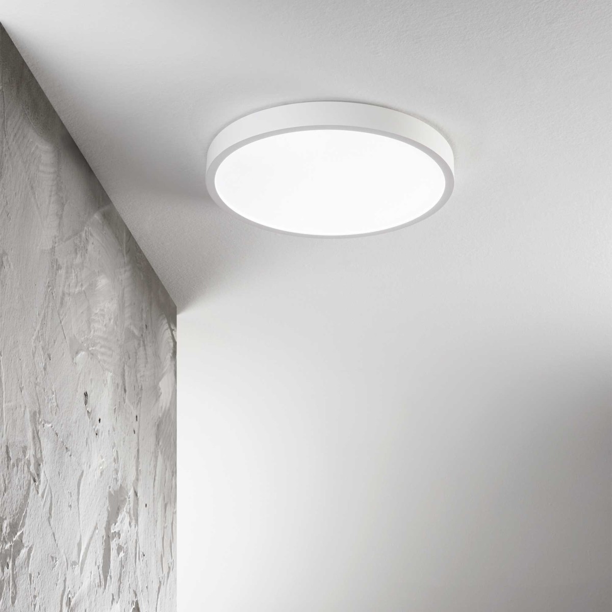 Ideal lux 318264 LED přisazené stropní svítidlo RAY  | 26W integrovaný LED zdroj | 4050lm | 3000+4000K