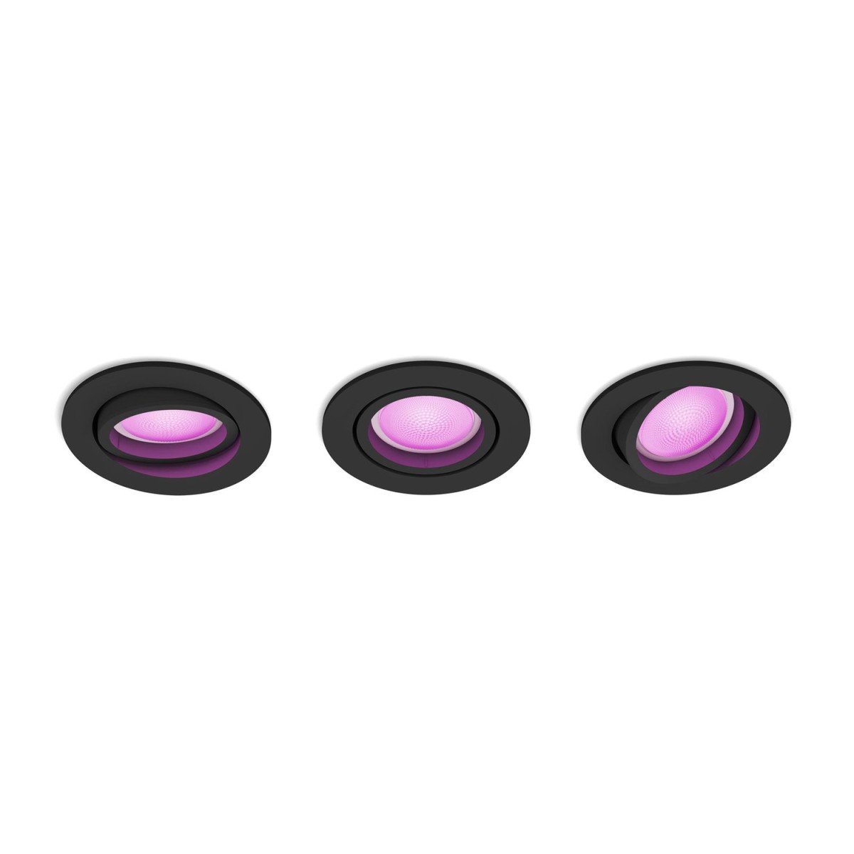 Philips Hue  8720169318977 LED sada zápustných svítidel Centura  | 3x4,2W GU10 | 3x350lm | 2000-6500 RGBK