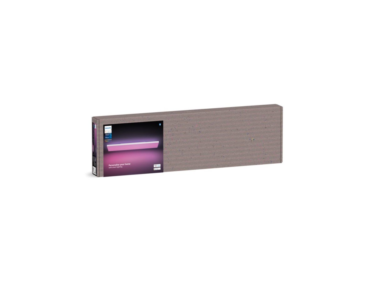 Philips Hue 8720169277731 LED přisazené stropní svítidlo Datura Recrangular | 67W integrovaný LED zdroj | 2000-6500+RGBK